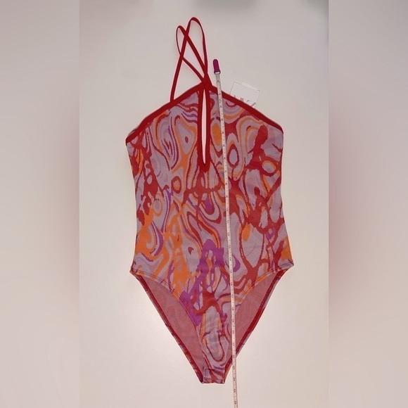 Zara, Women's Jacquard Bodysuit - Multicolor. Size: S. NWT. - Picture 13 of 15